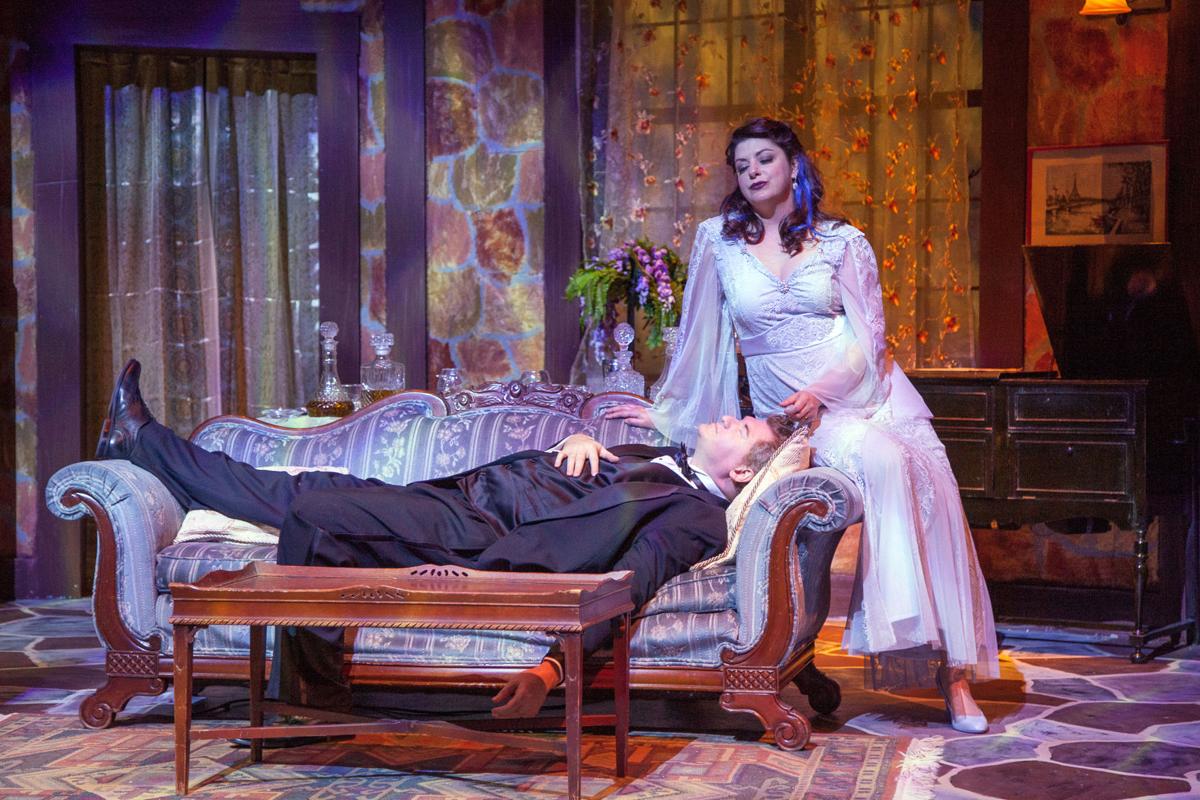 'Blithe Spirit' at Act Inc in St Charles, Photo by John Lamb