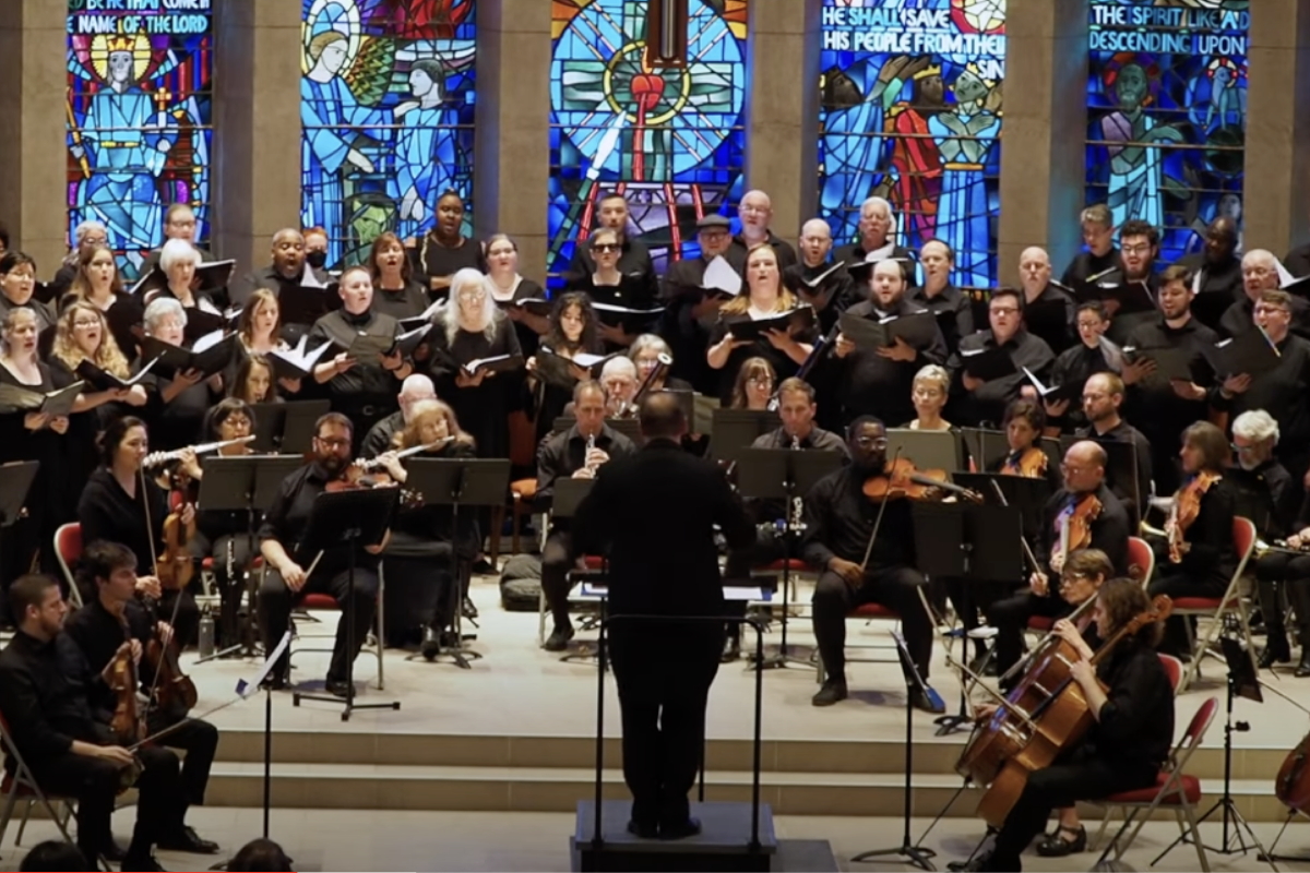 The Black Tulip Chorale at Kirkwood Presbyterian Church in 2023