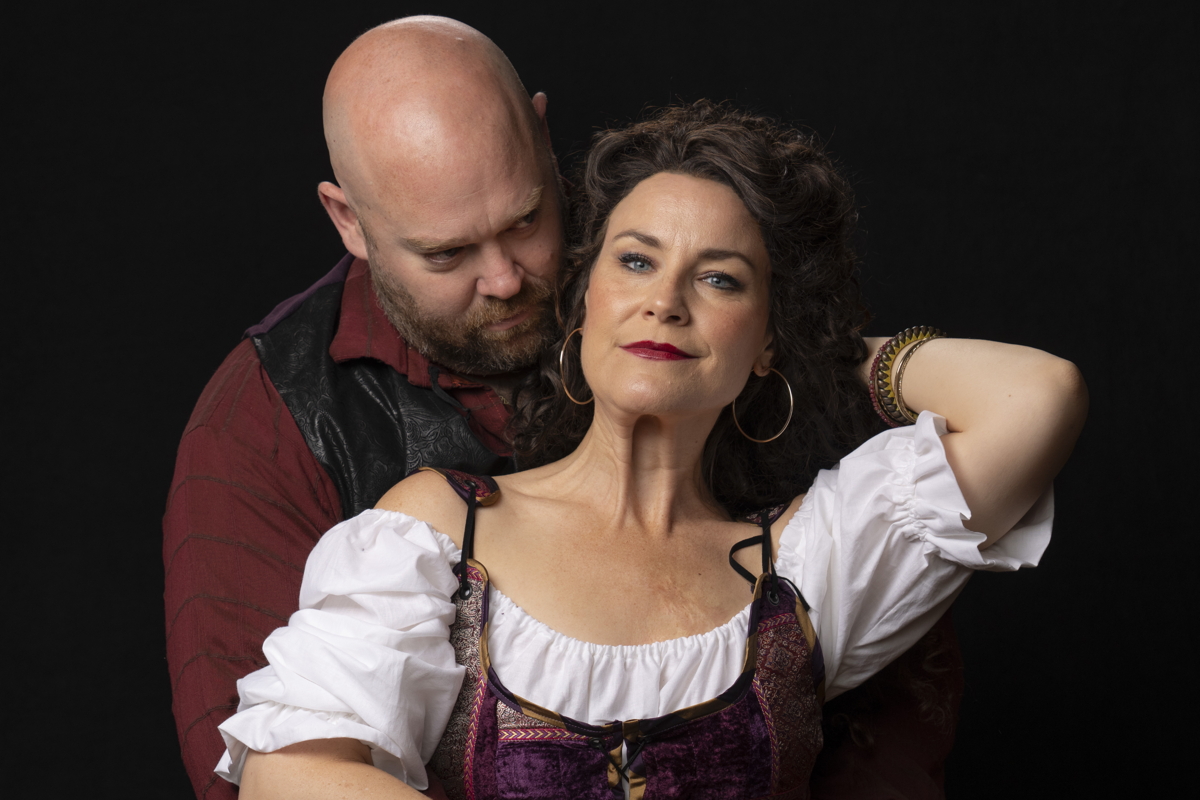 Brendan Tuohy and Elise Quagliata in "Carmen". Photo by Dan Donovan.