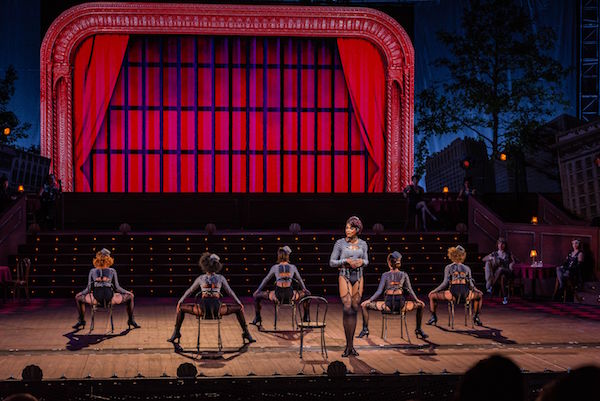 A scene from ‘Chicago,’ at The Muny in Forest Park, photo by Phillip Hamer.