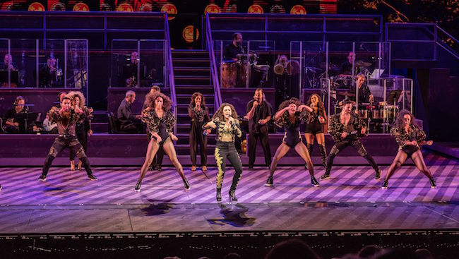 A scene from ‘On Your Feet, the Story of Emilio and Gloria Estefan,’ in performance at The Muny Theatre, photo by Phillip Hamer.