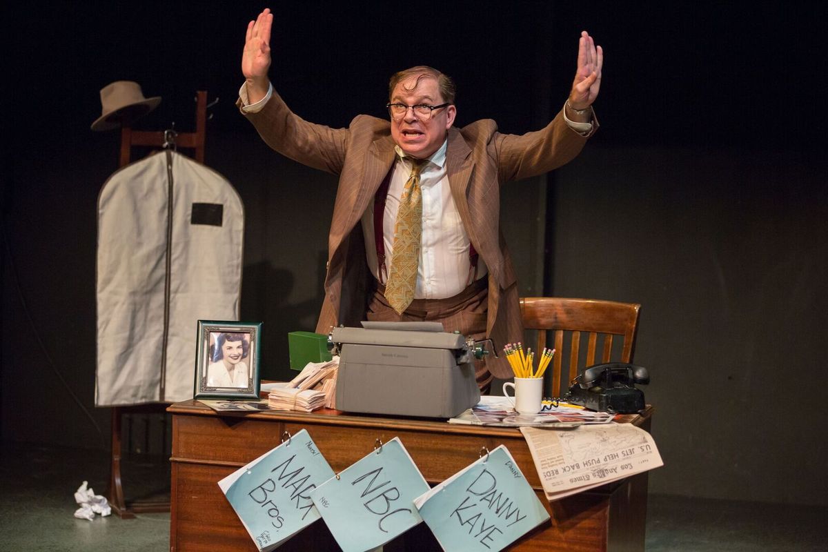 Phil Johnson as Bernie Lutz in 'A Jewish Joke'