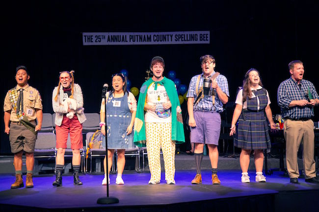 A scene from Stray Dog Theatre's 'The 25th Annual Putnam County Spelling Bee,' photo by John Lamb.