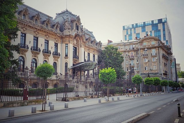 Cantacuzino Palace in Bucharest,  home of the Enescu Museum