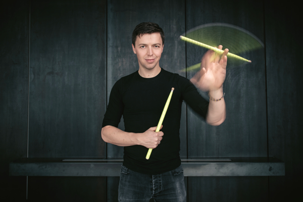 Percussionist Martin Grubinger. Photo by Simon Pauly.