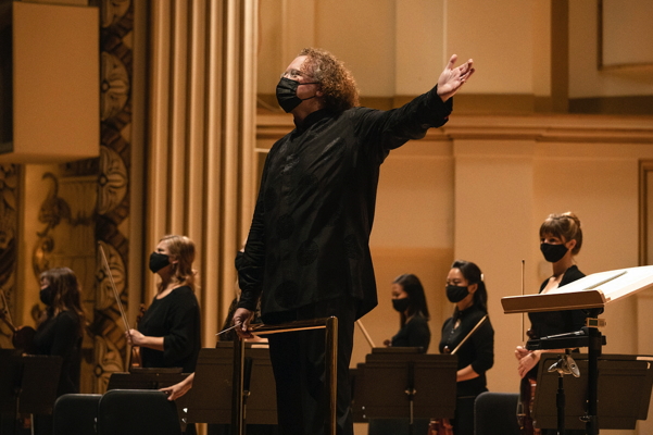 Stéphane Denève and the SLSO strings