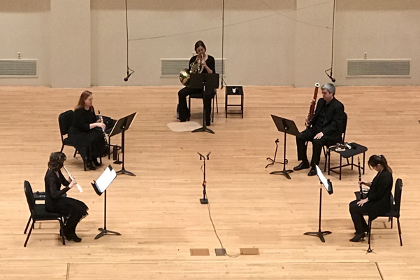 L-R: Ann Choomack, Cally Banham, Julie Thayer Andrew Cueno, Tzuying Huang