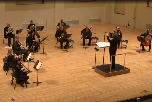 Stéphane Denève conducts the SLSO winds