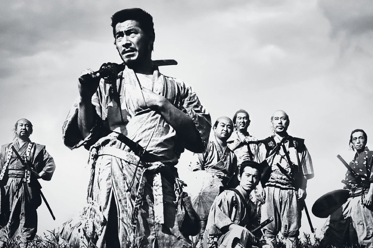 Photo from Seven Samurai. Photo courtesy of Janus Films