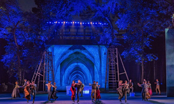 The cast of The Unsinkable Molly Brown (2017) photo by Phillip Hamer