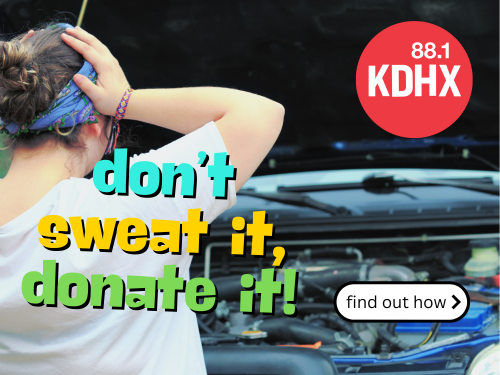 Donate Your Car to KDHX today!