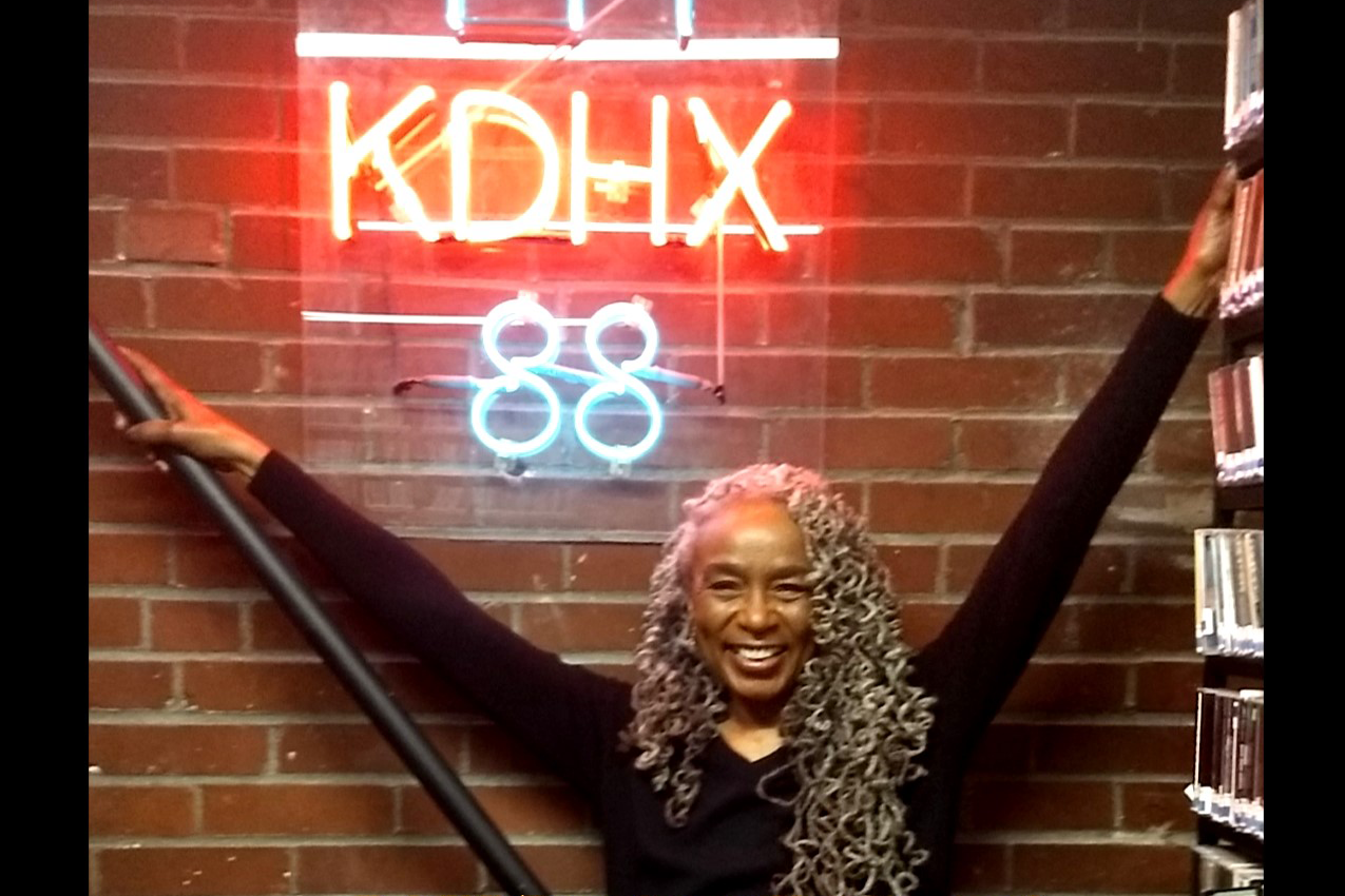 KDHX shines the Volunteer Spotlight on Your Lady Edie B.